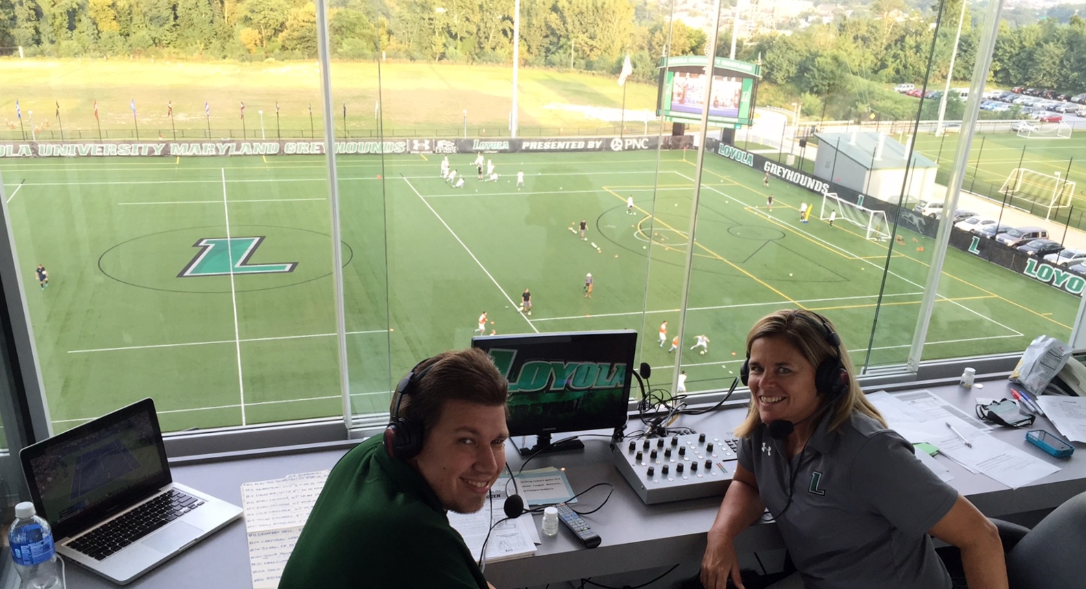 Six stories high from Ridley Athletic Complex!